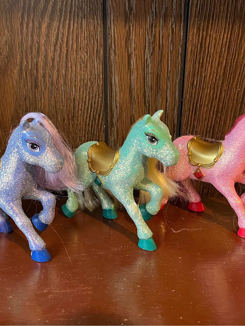 Mattel Barbie And The Three Musketeers Set Of 3 Horses